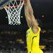 Michigan sophomore Trey Burke dunks the ball during the second half against North Carolina State at Crisler Center on Tuesday night. Melanie Maxwell I AnnArbor.com